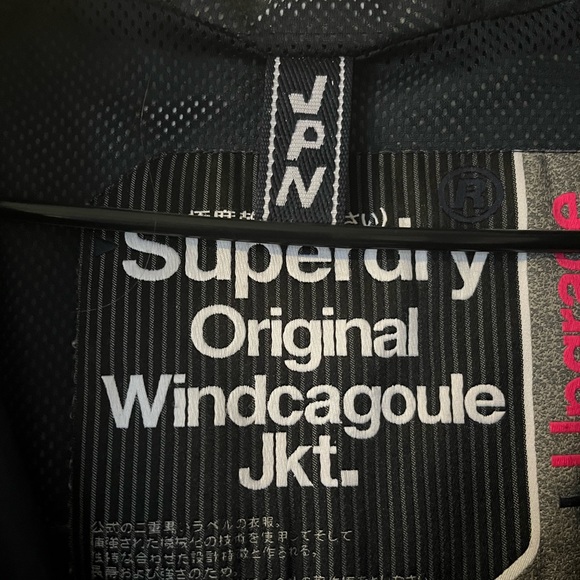 Superdry Pink and Purple Ombre Wind and Rain Jacket / Superdry Windcagoule - Picture 4 of 8